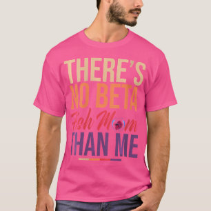 Camiseta Aquário Wo Peixe Betta Mãe Aquarista Aquarista