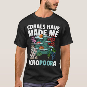 Camiseta Aquários De Coral Reef Para Um Aquarista