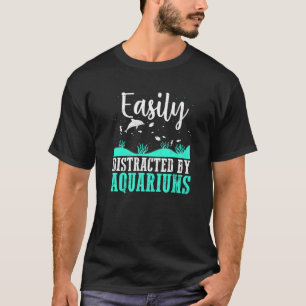 Camiseta Aquários Peixes De Tanques De Peixes Facilmente De