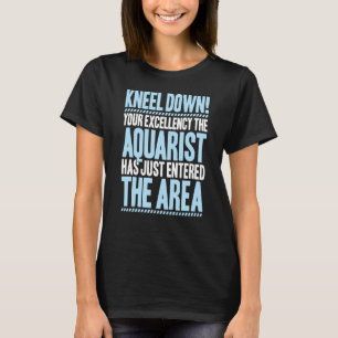 Camiseta Aquarismo Sua Excelência Aquário Aquarista