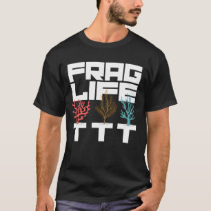 Camiseta Aquarista do Aquário do Coral de Frag Life