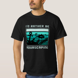 Camiseta Aquarista Eu Preferencialmente Aquascaping Retro A