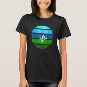 Camiseta Aquarista Recifes Borboleta Copperband Marinho Ree