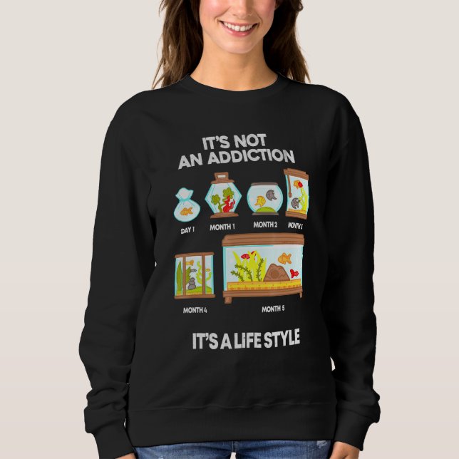 Camiseta Aquarium Addictionaquarium Addicto Peixe Aquarista (Frente)