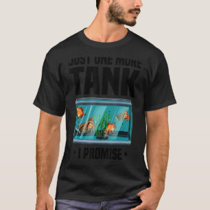 Camiseta Aquarium Fish Tank Fishbowist Homens Aquaristas Mu
