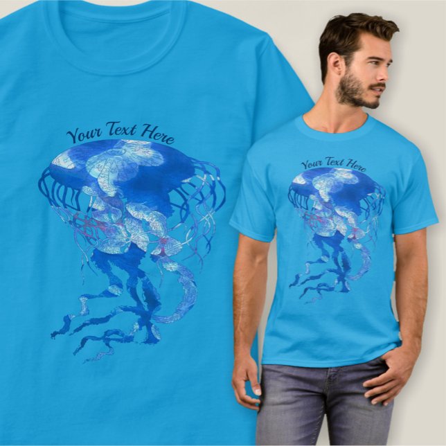 Camiseta Aquarium Jellyfish 0925 (Criador carregado)