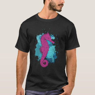 Camiseta Aquarium Ocean Biology Underwater Sea Fish Seahors
