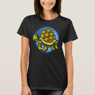 Camiseta Aquarium Pet Lover Oceano Cúbico Tartaruga Animal