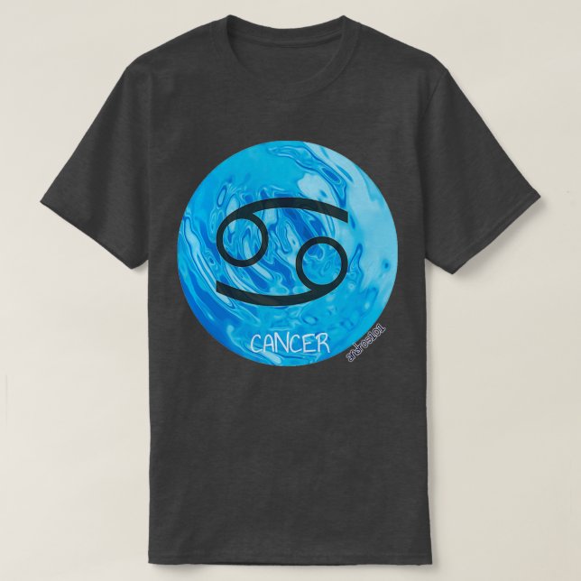 Camiseta Aquarius Classic TSirt (Frente do Design)