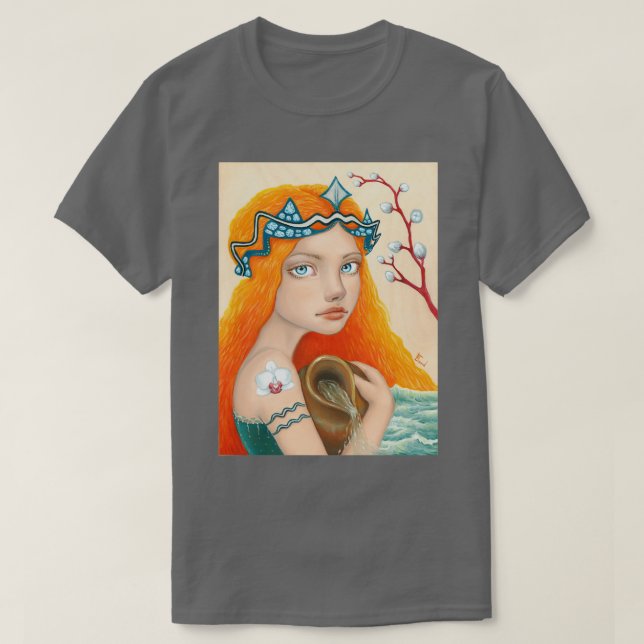 Camiseta Aquarius Girl (Frente do Design)