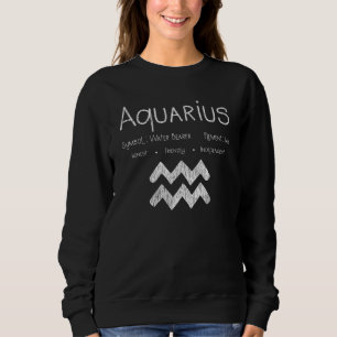 Camiseta Aquarius Horoscope Astrology - Sinal de Estrela -