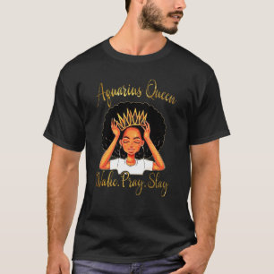 Camiseta Aquarius Queens São Nasceres Em 20 De Fevereiro De