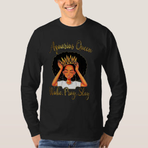 Camiseta Aquarius Queens São Nasceres Em 20 De Fevereiro De