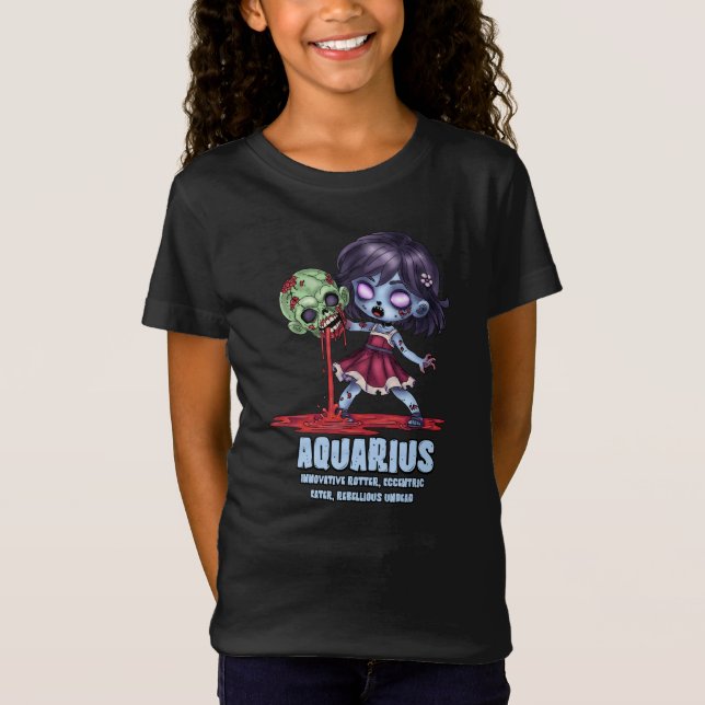 Camiseta Aquarius Zombie (Frente)