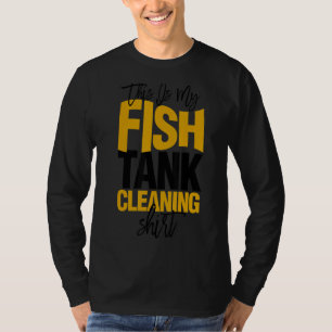 Camiseta Aquascapim Aquarista Este É O Meu Tanque De Peixe 