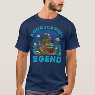 Camiseta Aquascapim De Lenda Aquário Design Para Aquarista