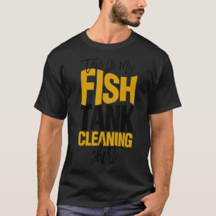 Camiseta Aquascaping Aquarista É a Limpeza do Meu Aquário