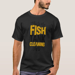 Camiseta Aquascaping Aquarista É a Limpeza do Meu Aquário