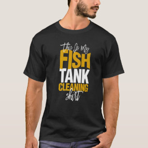 Camiseta Aquascaping Aquarista Esta É A Limpeza Do Meu Aquá