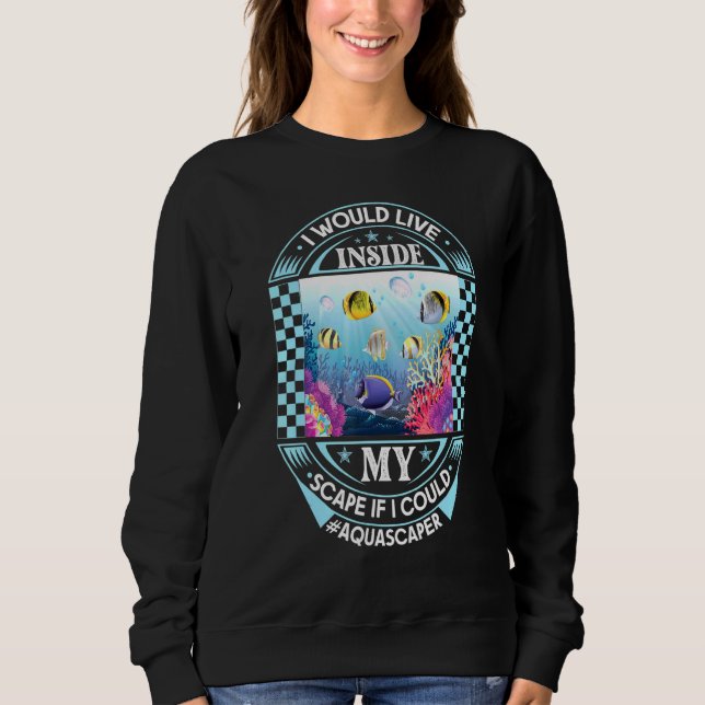 Camiseta Aquascaping Aquarium - Pesca 3 (Frente)