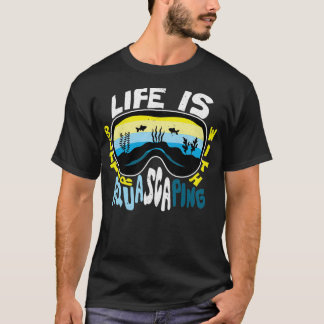 Camiseta Aquascaping Aquarium Underwater Gardening