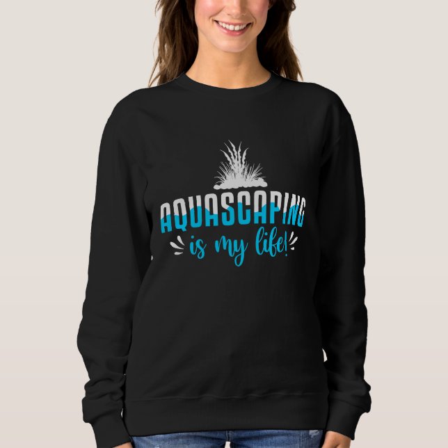 Camiseta Aquascaping Is My Life Aquarium Fish Tank Aquascap (Frente)