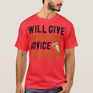 Camiseta AquaScaping & Pizza Lover Dará Conselhos Para Piz