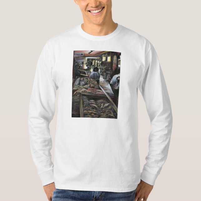 Camiseta Aquático, ainda beijado com o Vento do Deserto, Je (Frente)