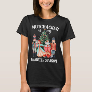 Camiseta Aquebrador de Nozes É Minha Estação Favorita Famíl