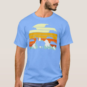 Camiseta Aquecedor do Fazendeiro de Caprinos Retro Vintage