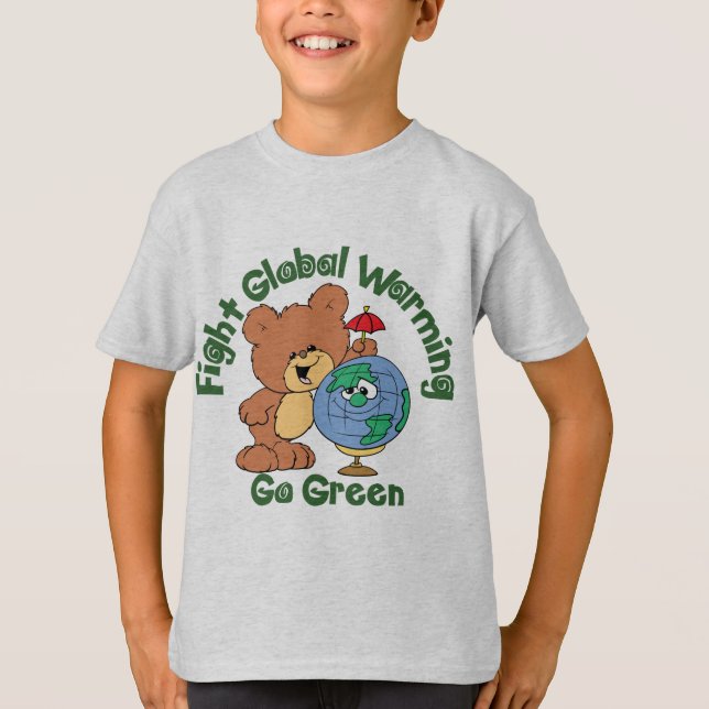 Camiseta Aquecimento global da luta (Frente)