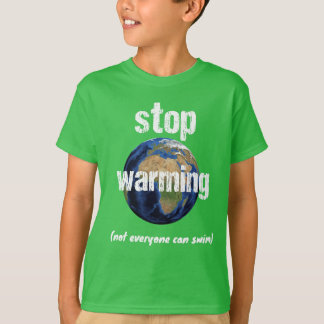 Camiseta Aquecimento global do Dia da Terra 2019