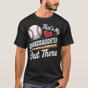 Camiseta Aquela É Minha Neta Lá Fora Amante de Beisebol