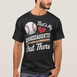 Camiseta Aquela É Minha Neta Lá Fora Amante de Beisebol