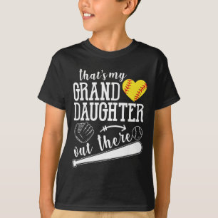 Camiseta Aquela é minha neta lá fora Suporte Coração Macio