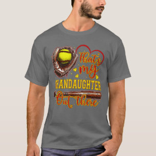 Camiseta Aquela é minha neta por aí Softball Avó re
