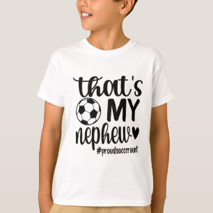 Camiseta Aquela é Minha Sobrinha Orgulhosa Tia de Futebol d