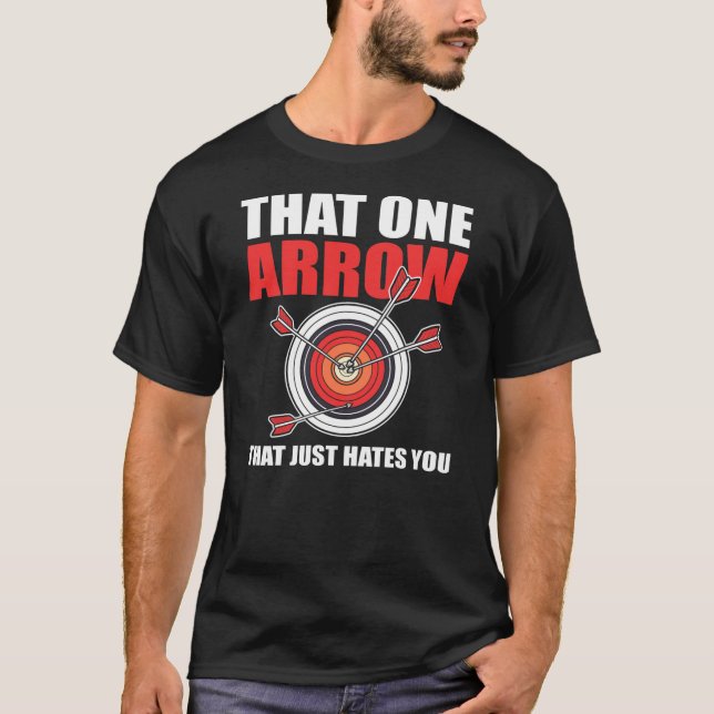 Camiseta Aquela Seta Que Apenas Te Odeia Archery (Frente)