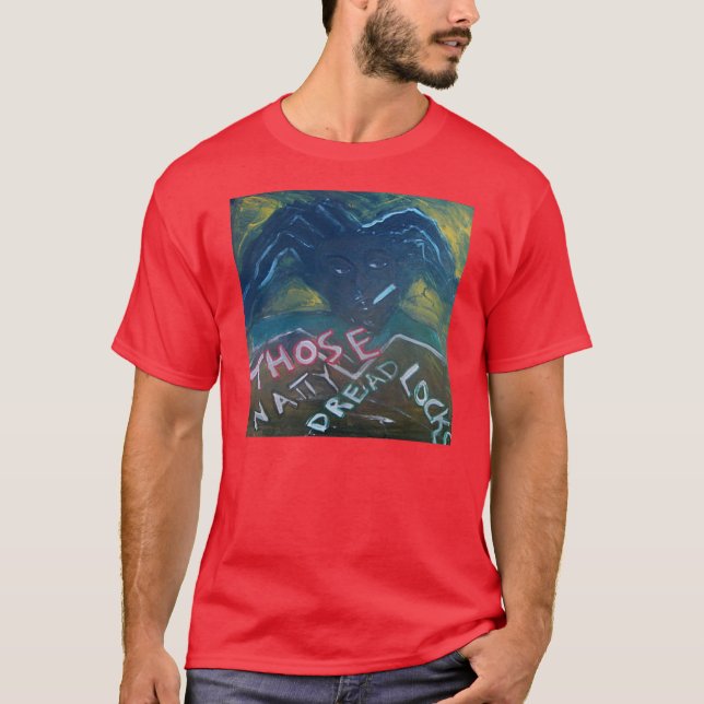CAMISETA AQUELAS DREADLOCKS NATURAIS (Frente)