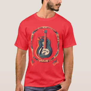 Camiseta Aquele Círculo de Alma de Música engraçado