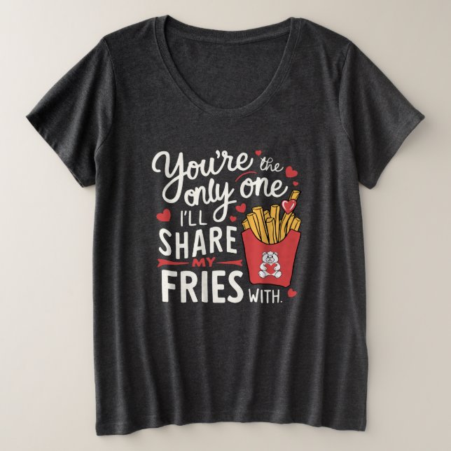 Camiseta Aquele que eu vou compartilhar minhas fadas com Na (Frente do Design)