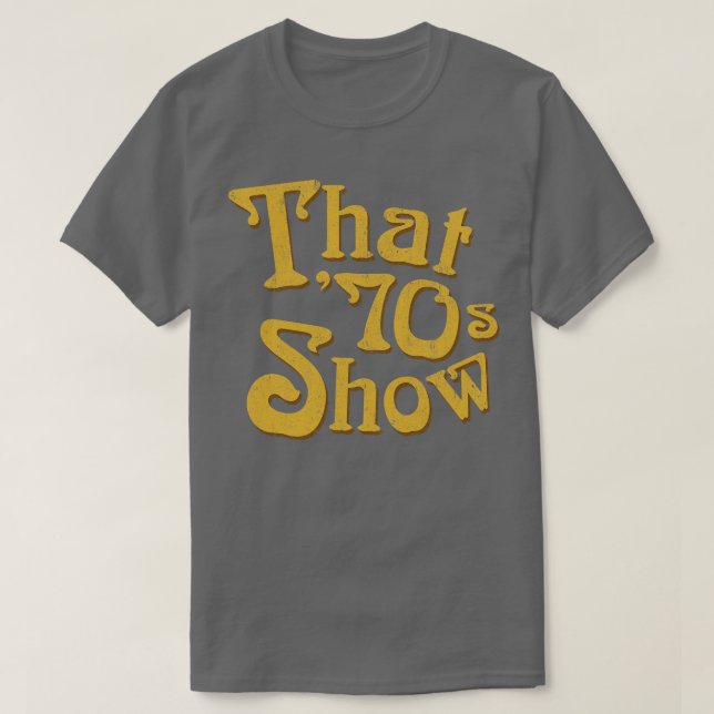 Camiseta Aquele show dos anos 70 (Frente do Design)