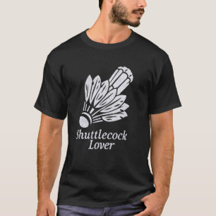 Camiseta Aquele Shuttlecock Racket Birdie Athlete Badmi