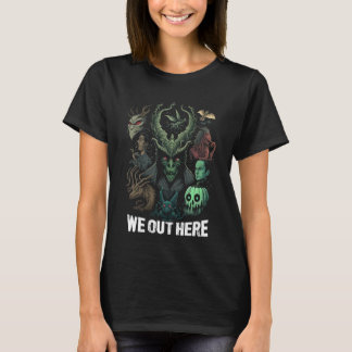 Camiseta Aqui, Apoiamos Todo Seu Cripti Mítico Local