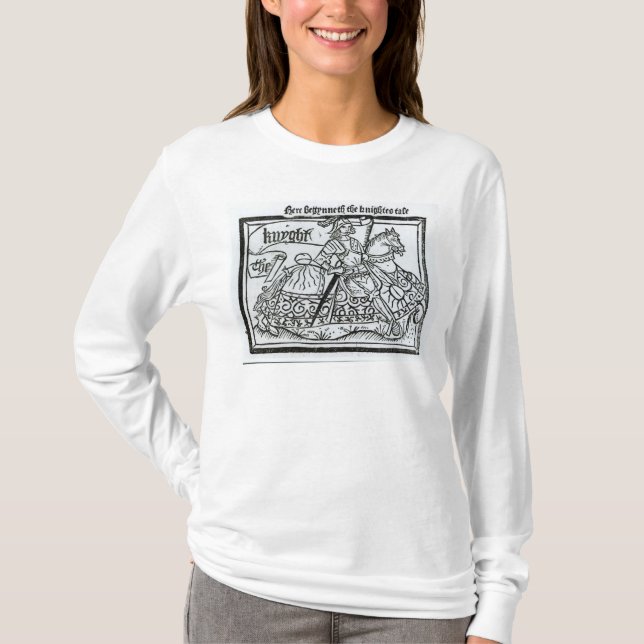 Camiseta "Aqui Begynneth o Knightes Tale (Frente)