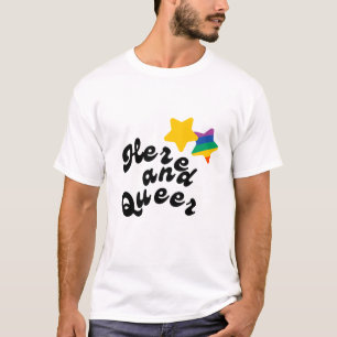 Camiseta Aqui e na Fila   Orgulho   Unisex Tee
