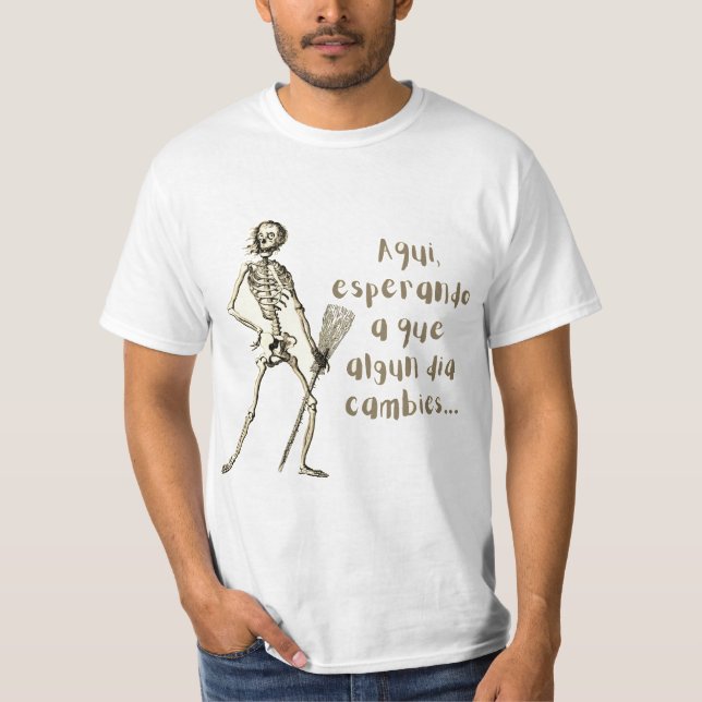 CAMISETA AQUI ESPERANDO (Frente)