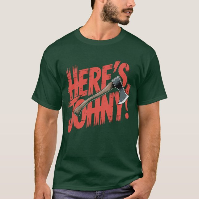 Camiseta Aqui está Johnny (Frente)