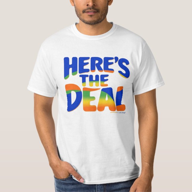 Camiseta Aqui está o acordo (Frente)
