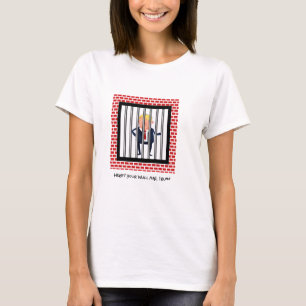 Camiseta Aqui está o seu Muro Sr. Trump
